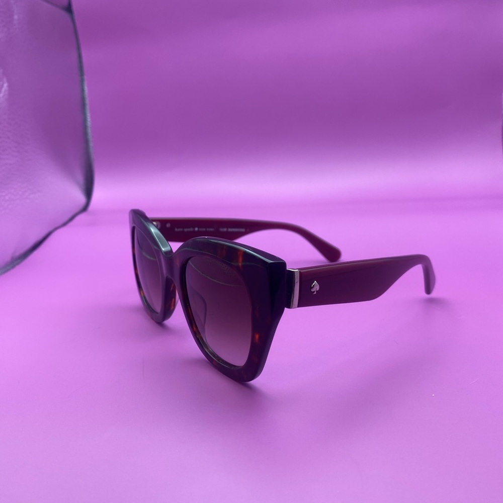 Kate Spade Jelena Tortoise Sunglasses - Picture 8 of 8